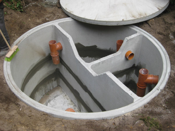 Einbau von  Dreikammeranlagen